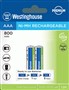 باتری نیم قلمی قابل شارژ AAA وستینگ هاوس PREMIUM NH-AAA800